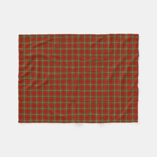 Clan Scott Tartan Fleece Deken (Voorkant (Horizontaal))