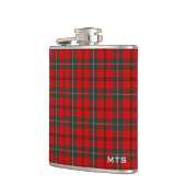 Clan Scott Tartan Monogram Heupfles (Links)