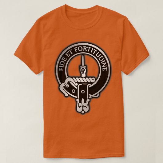 Clan Shaw Crest 1 T-shirt (Design voorkant)