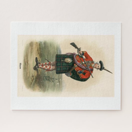 Clan Shaw Legpuzzel (Horizontaal)