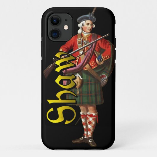 Clan Shaw Old Scotland Hoesje (Achterkant)