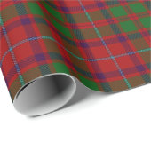 Clan Shaw Schots rood en groen tartan Cadeaupapier (Rol Hoek)