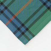 Clan Shaw van Sauchie Ancient Tartan Pset Fleece Deken (Hoek)