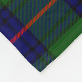 Clan Shaw van Sauchie Modern Tartan Pset Fleece Deken (Hoek)