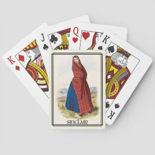 Clan Sinclair Classic Scotland Bicycle Deck Speelkaarten