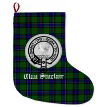 Clan Sinclair Crest Badge & Tartan 