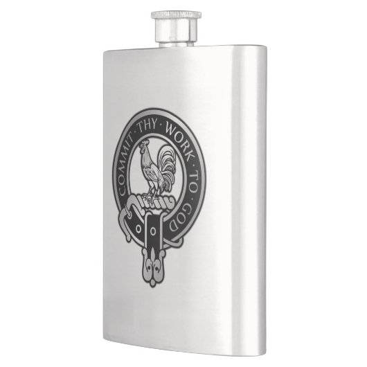 Clan Sinclair Crest Flask Flacon (Links)