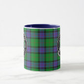 Clan Sinclair Crest & Hunting Tartan Mok (Midden)