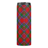 Clan Sinclair Crest over Rode Tartan Thermosbeker (Achterkant)