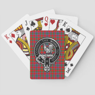 Clan Sinclair Crest & Tartan Bicycle Plays Cards Pokerkaarten