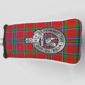 Clan Sinclair Crest & Tartan Golfheadcover (Voorkant)