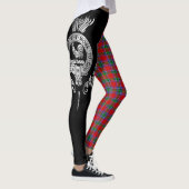 Clan Sinclair Crest & Tartan Leggings (Rechts)