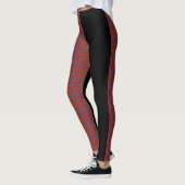 Clan Sinclair Crest & Tartan Leggings (Links)