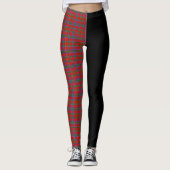 Clan Sinclair Crest & Tartan Leggings (Voorkant)