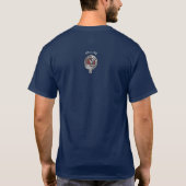 Clan Sinclair Crest & Tartan T-shirt (Achterkant)