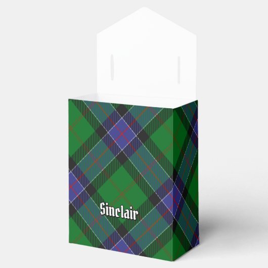 Clan Sinclair Hunting Tartan Bedankdoosjes (Geopend)