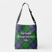 Clan Sinclair Hunting Tartan Crossbody Tas (Achterkant)