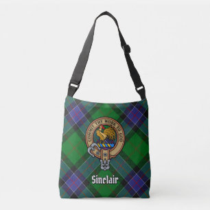 Clan Sinclair Hunting Tartan Crossbody Tas
