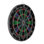 Clan Sinclair Hunting Tartan Dartbord (Voorkant Links)