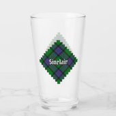 Clan Sinclair Hunting Tartan Glas (Achterkant)