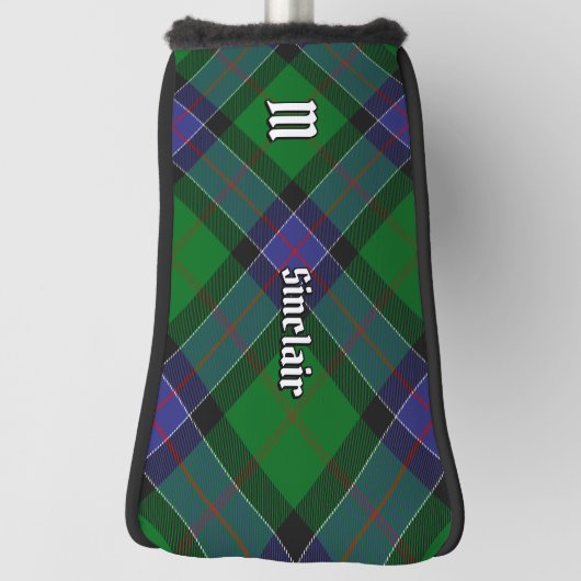Clan Sinclair Hunting Tartan Golfheadcover (Draai 90)