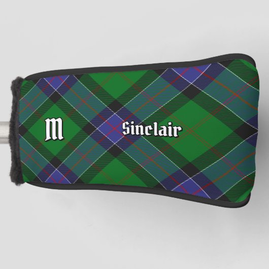 Clan Sinclair Hunting Tartan Golfheadcover (Voorkant)