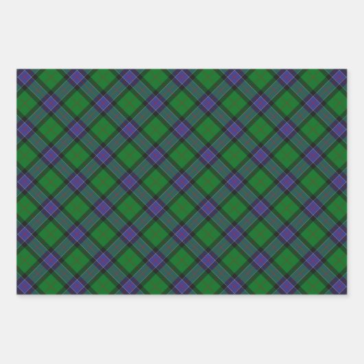 Clan Sinclair Hunting Tartan Inpakpapier Vel (Voorkant 2)