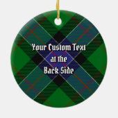Clan Sinclair Hunting Tartan Keramisch Ornament (Achterkant)