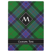 Clan Sinclair Hunting Tartan Klembord (Achterkant)