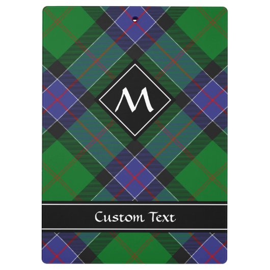 Clan Sinclair Hunting Tartan Klembord (Achterkant)