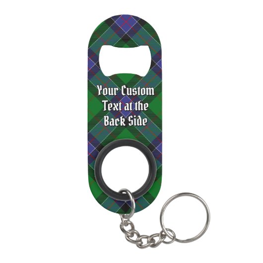 Clan Sinclair Hunting Tartan Mini Flessenopener (Achterkant)