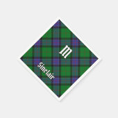 Clan Sinclair Hunting Tartan Servet (Hoek)