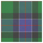 Clan Sinclair Hunting Tartan Stof (Close Up)