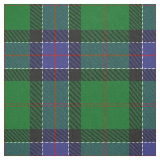 Clan Sinclair Hunting Tartan Stof (Swatch)