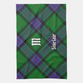 Clan Sinclair Hunting Tartan Theedoek (Verticaal)
