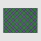 Clan Sinclair Hunting Tartan Tissuepapier (Voorkant)