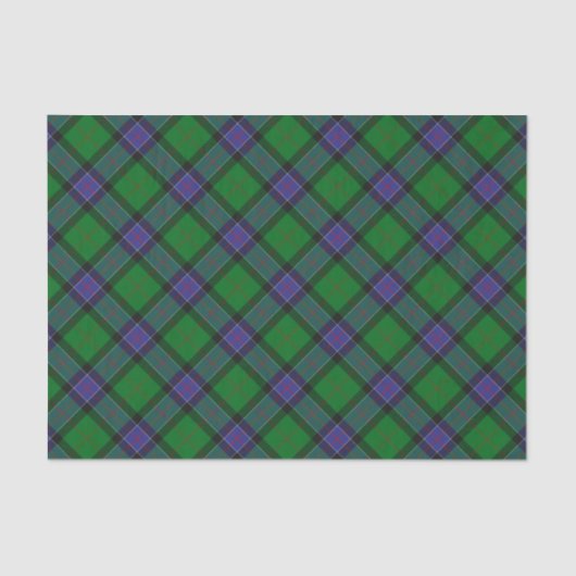 Clan Sinclair Hunting Tartan Tissuepapier (Voorkant)