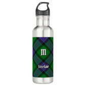 Clan Sinclair Hunting Tartan Waterfles (Voorkant)