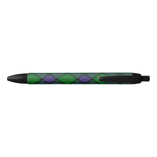 Clan Sinclair Hunting Tartan Zwarte Inkt Pen (Achterkant)