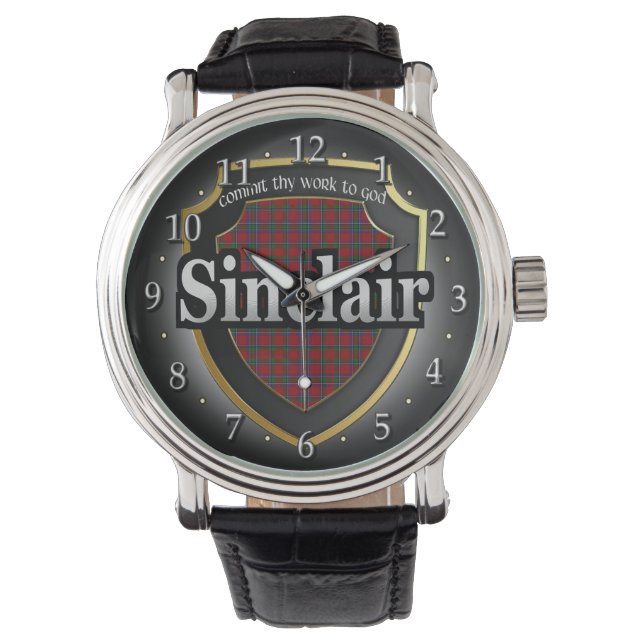 Clan Sinclair Schotland viering horloge (Voorkant)