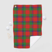 Clan Sinclair Scottish Tartan Golfhanddoek (Insitu)