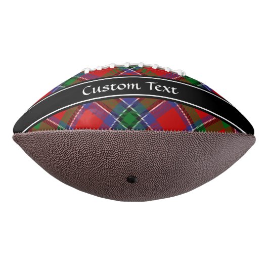 Clan Sinclair Tartan American Football (Gedraaid 270)