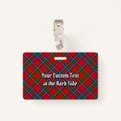 Clan Sinclair Tartan Badge (Achterkant met clip)
