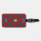Clan Sinclair Tartan Bagagelabel (Voorkant horizontaal)