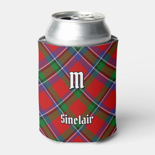 Clan Sinclair Tartan Blikjeskoeler (Blikje Voorkant)