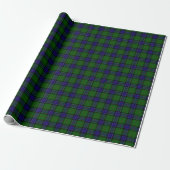 Clan Sinclair Tartan Cadeaupapier (Uitgerold)