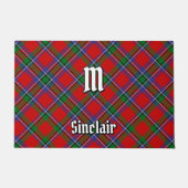 Clan Sinclair Tartan Deurmat (Voorkant)