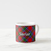 Clan Sinclair Tartan Espresso Kop (Voorkant rechts)