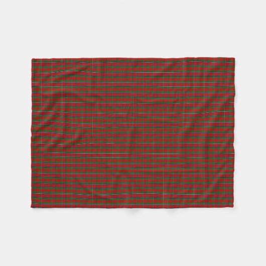 Clan Sinclair Tartan Fleece Deken (Voorkant (Horizontaal))