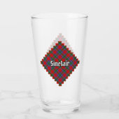 Clan Sinclair Tartan Glas (Achterkant)